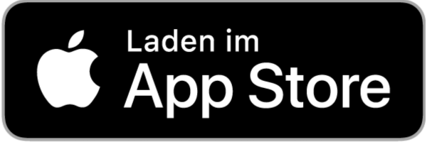 Apples Orgel App Store Badge in deutscher Sprache.